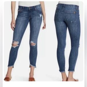 Joe’s Jeans Midrise Skinny Distressed Tabitha